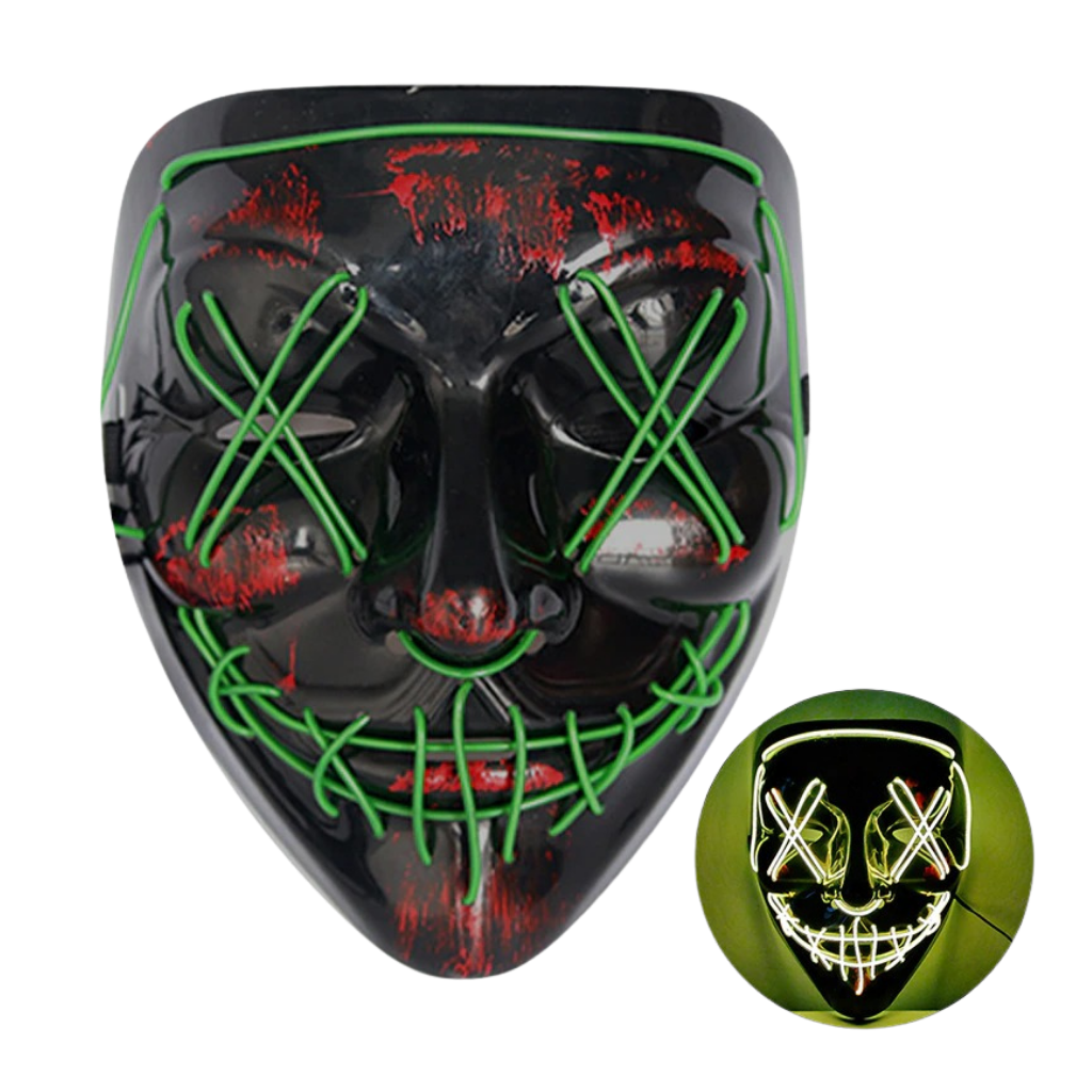 Neon LED maske