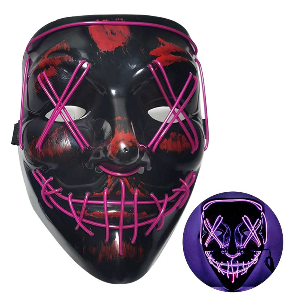 Neon LED maske