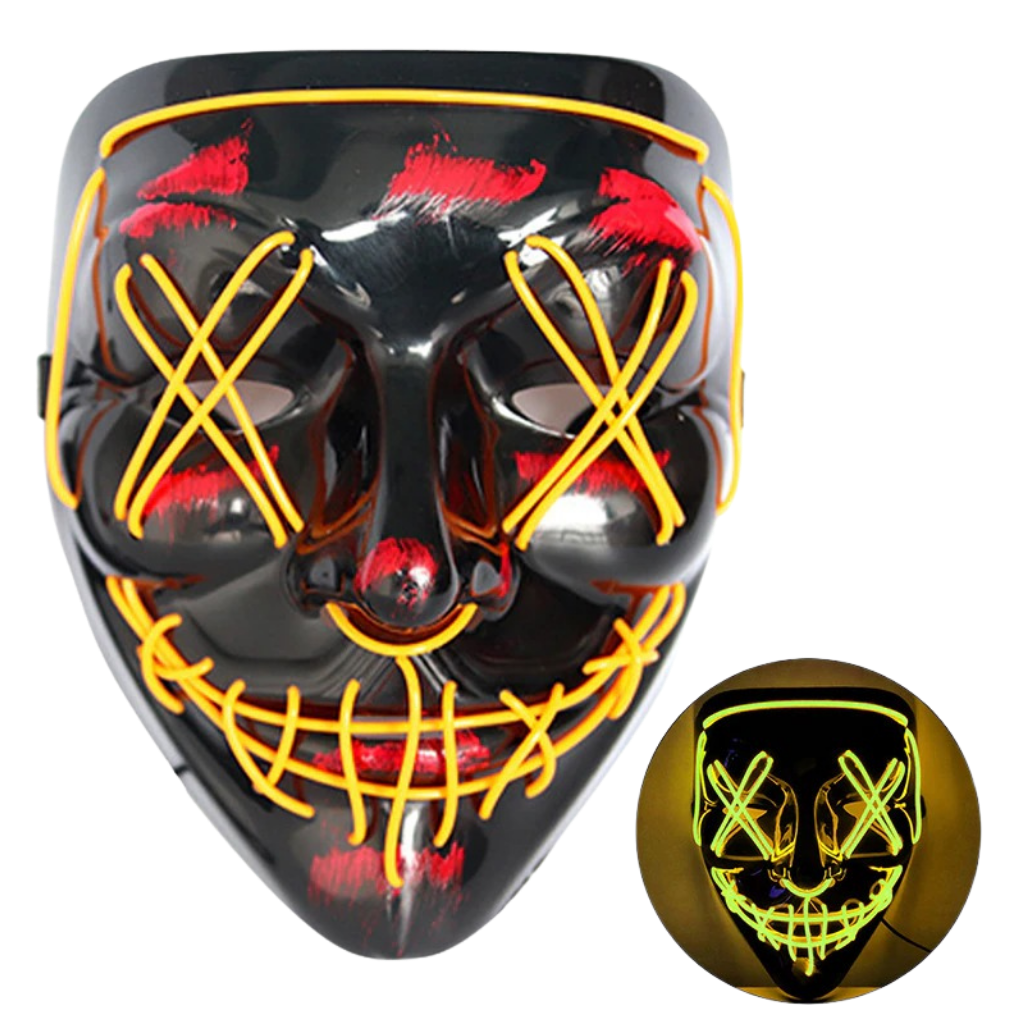 Neon LED maske