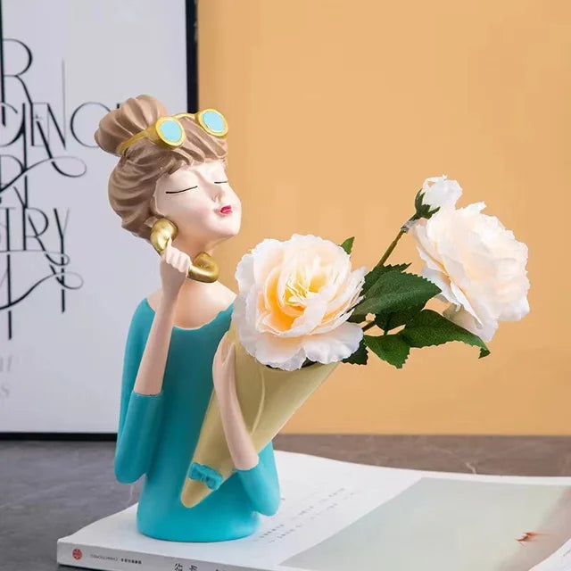 Norvo | FloralFinesse - Jente Vase Dekor