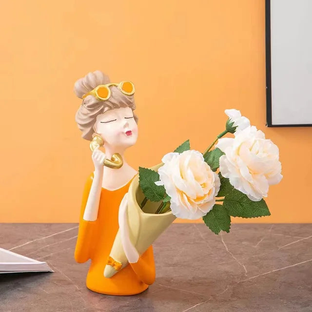 Norvo | FloralFinesse - Jente Vase Dekor