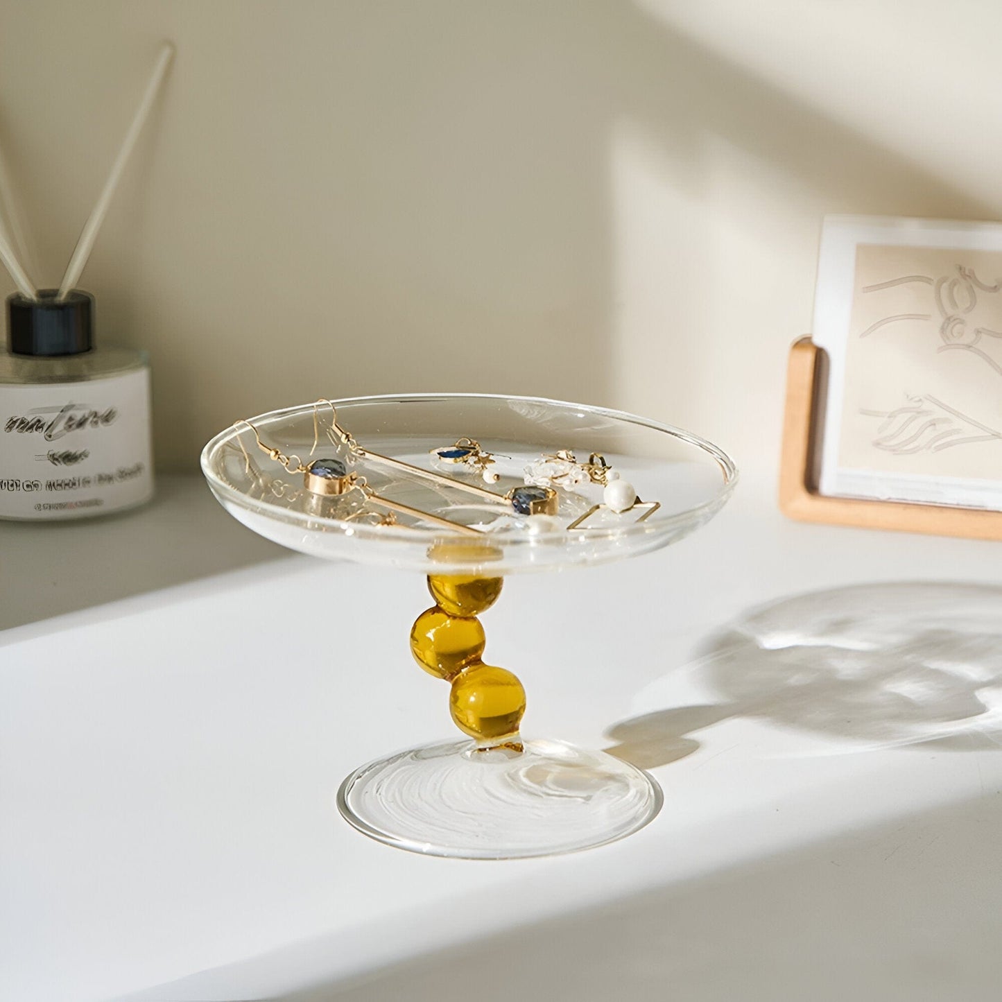 Norvo Home Decor Glassplate