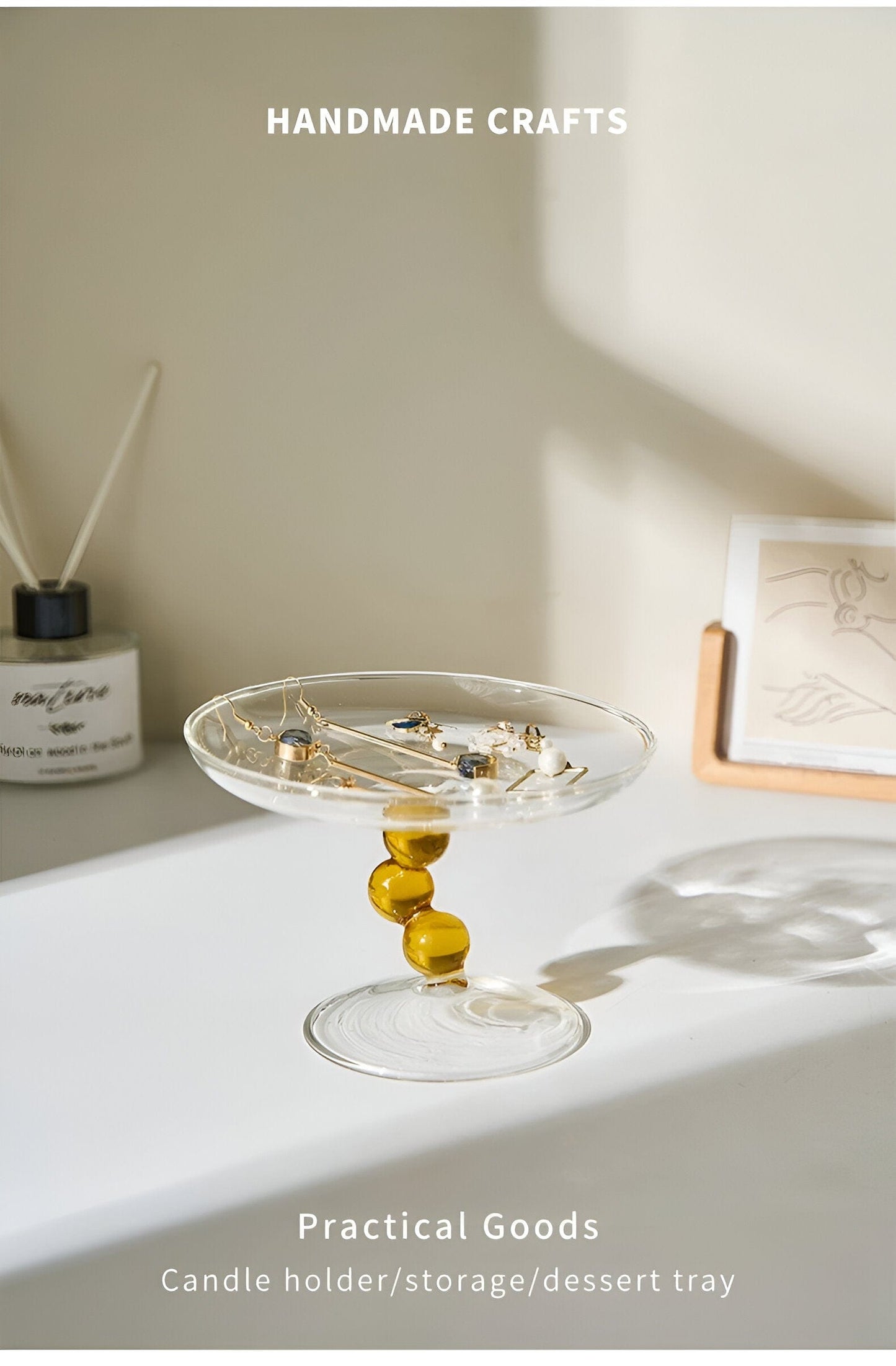 Norvo Home Decor Glassplate