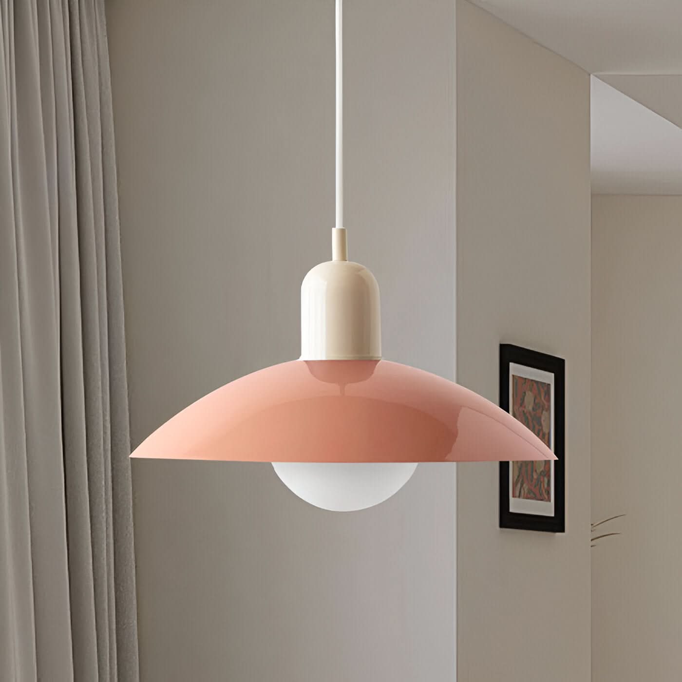 Norvo | Moderne Macaron Bauhaus Pendellampe – Jernskjerm