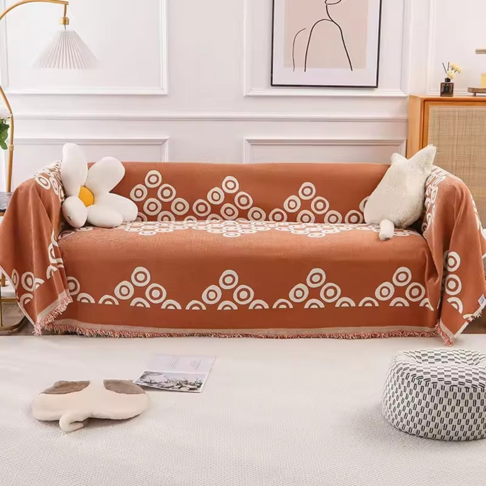 Norvo | Circa Bloom Mønstret Chenille Sofa Trekk