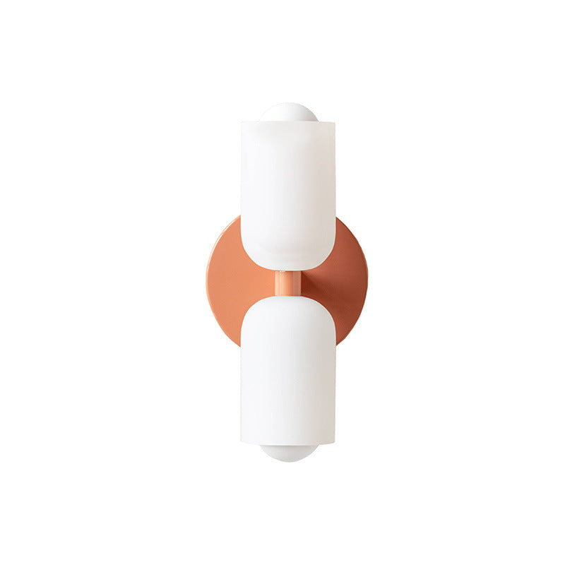 Norvo | Nordisk vegglampe med diffust lys – minimalistisk design for soverom og stue