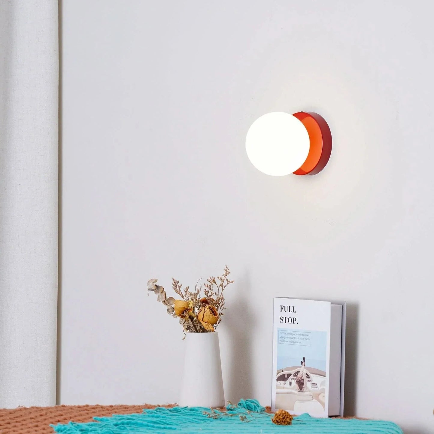 Norvo | Moderne LED Vegglampe – Kompakt Nedadgående Armatur