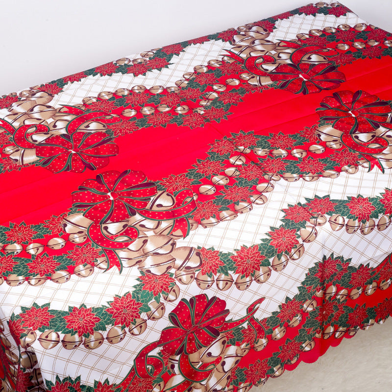 Norvo | Juledekorasjoner Jule Polyester Trykt Dekkebord Jule Dekkebord