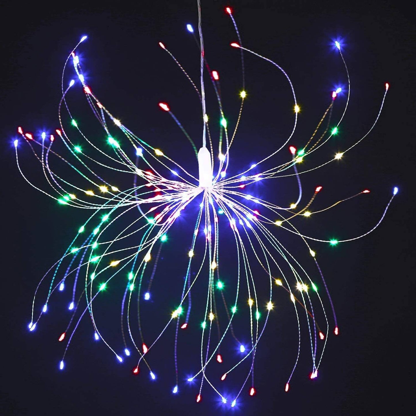 Norvo | Fyrverkeri Lys Dandelion Kobbertråd 120/200 Lys Batteri USB Solenergi LED Dekorative Lys