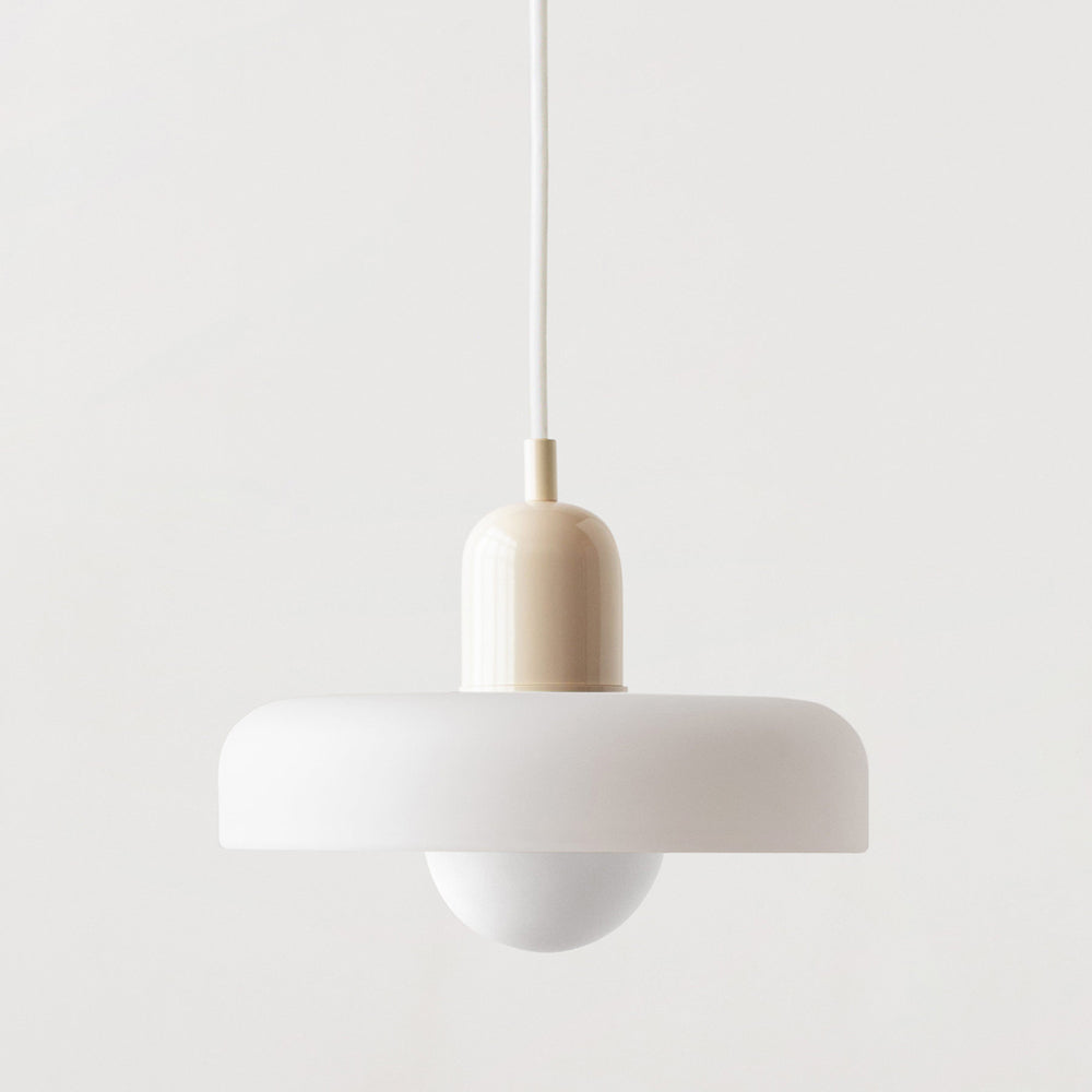 Norvo | Scandi Bauhaus Pendellampe – Stilig oransje taklampe for moderne rom