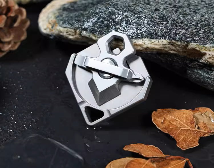 Norvo | Titanium EDC Multi-verktøy - Skrutrekker, Skiftenøkkel, Kul Pendel