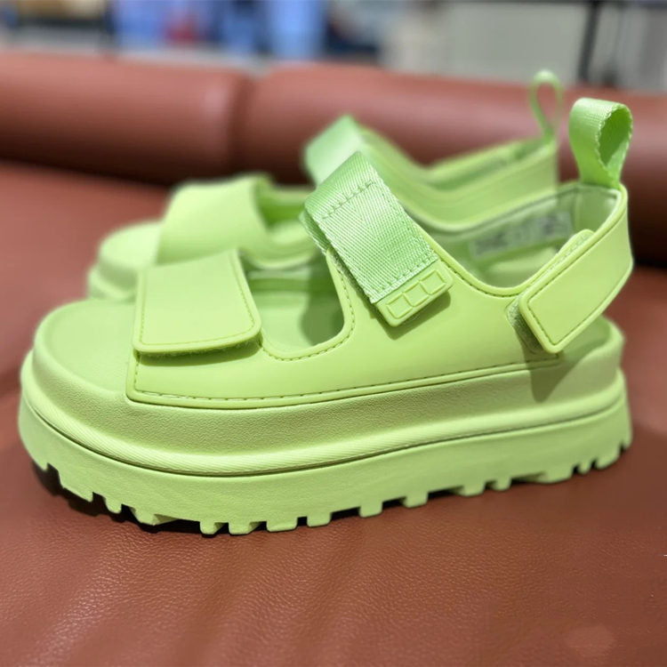 Dame sporty sandaler med ergonomisk fotbredde og sklisikker såle Norvo