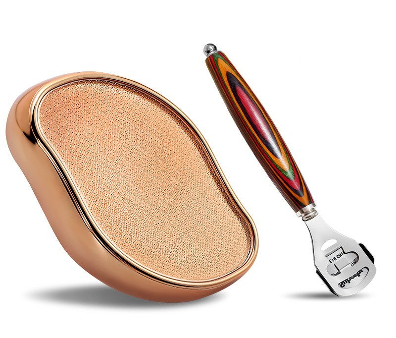 Norvo | Håndholdt fotfil for fjerning av callus for å fjerne hard og død hud, perfekt for pedikyr hjemme