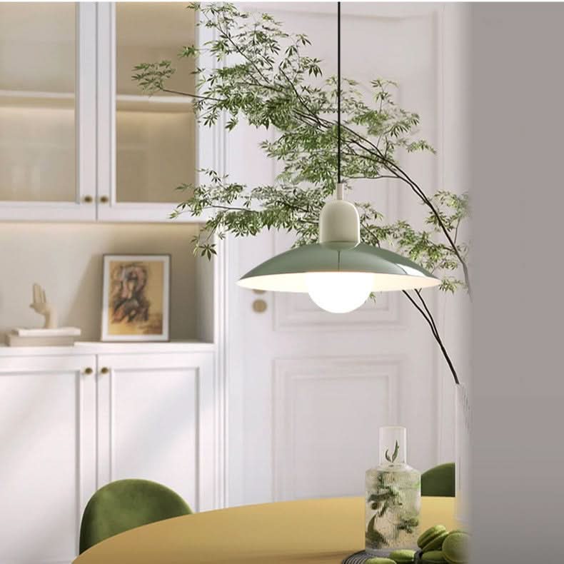 Norvo | Moderne Macaron Bauhaus Pendellampe – Jernskjerm