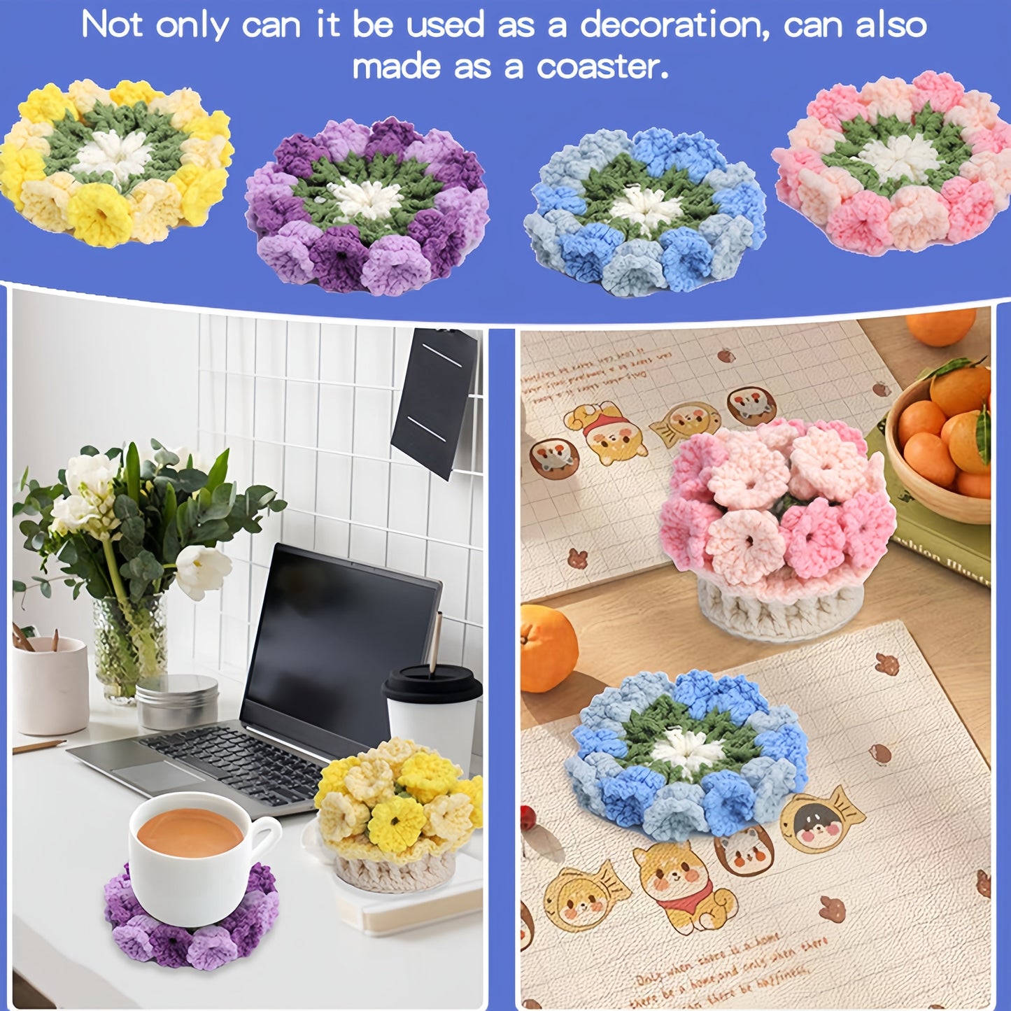 Norvo | FlowerArt — Kreative coasters som inspirerer