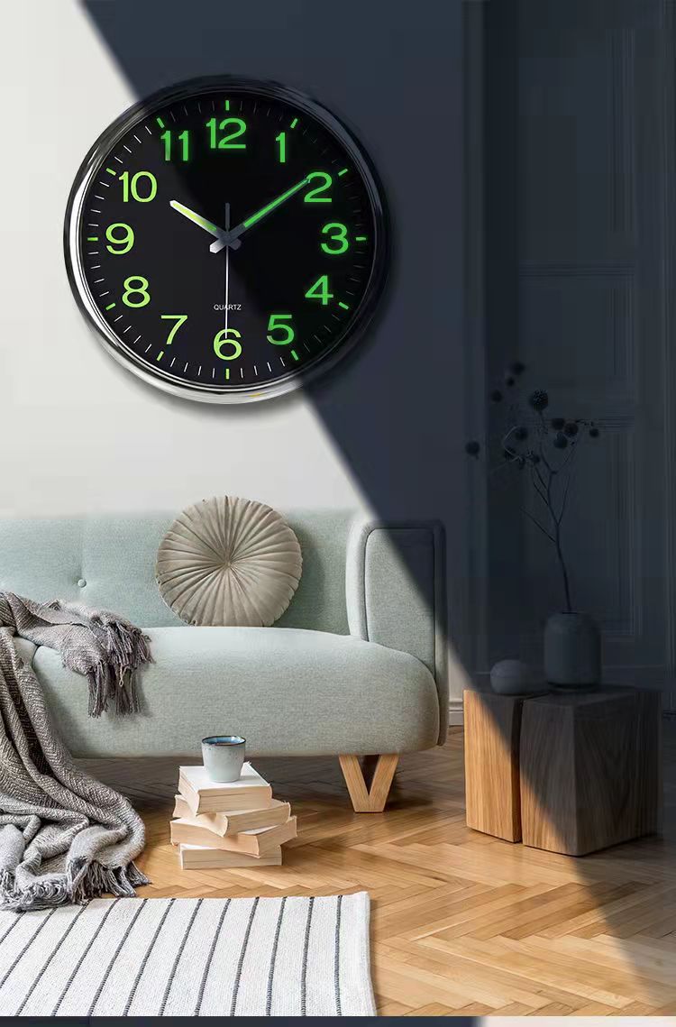 Norvo | SilentLume - LED Veggklokke