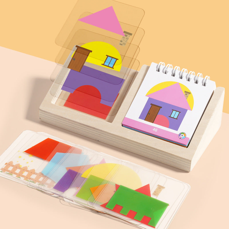 Norvo | Geometriske Farger og Former Puslespillspill - Fremmer Logisk Tenkning