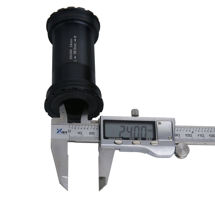 Norvo | BB386 Press Fit Still EVO Bunnlager passer 86,5 mm for SHIMANO / SRAM / FSA Terrengsykkel (Svart)