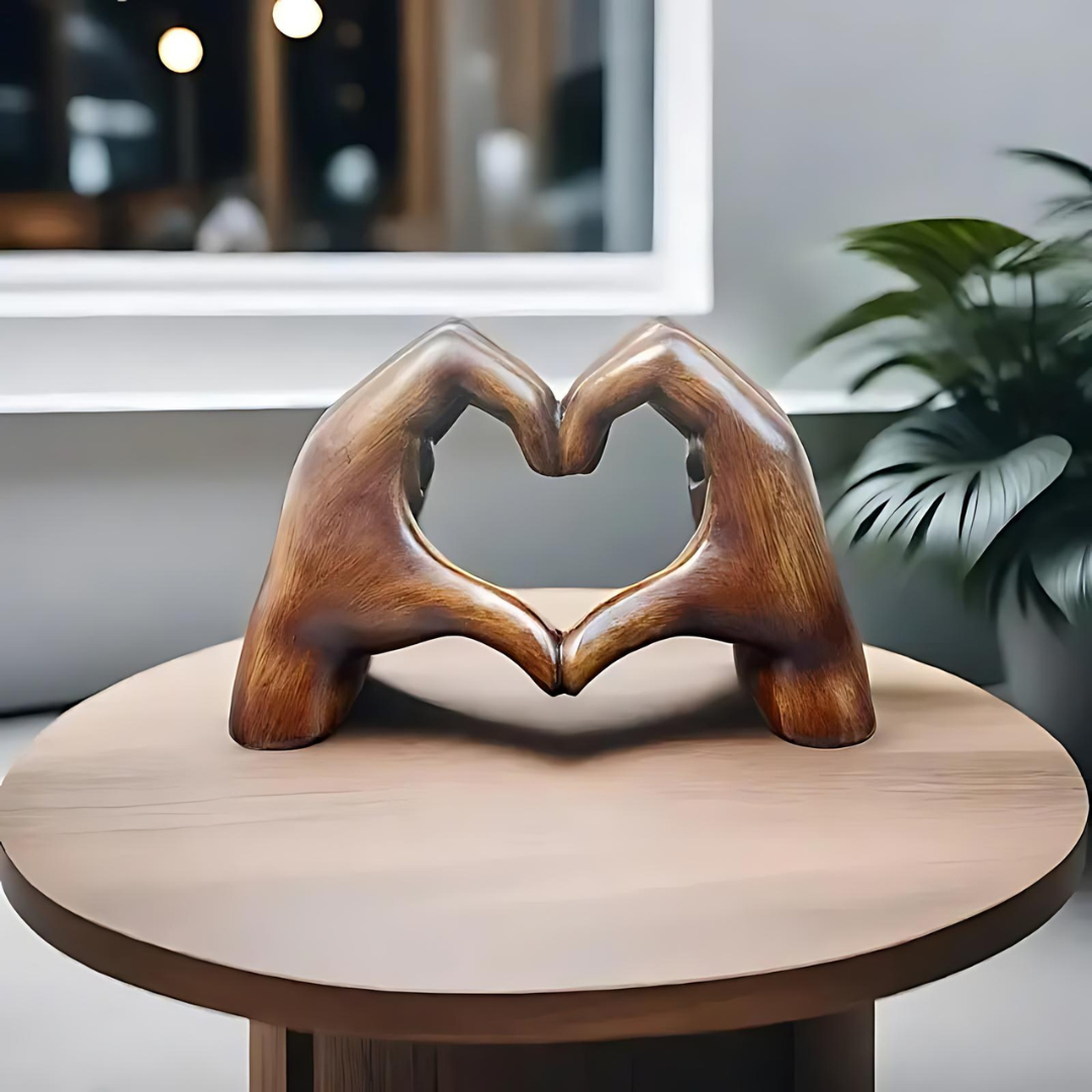 Norvo | Moderne Hjerte Skulptur Romantisk Hjem Dekor