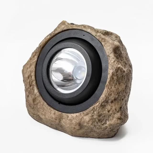 Norvo | Solar Rock Light – LED Hage Stein Lampe