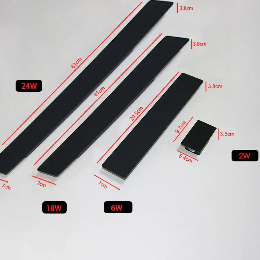 Norvo | RainGlow | Vanntett Aluminium Utendørs Vegglampe