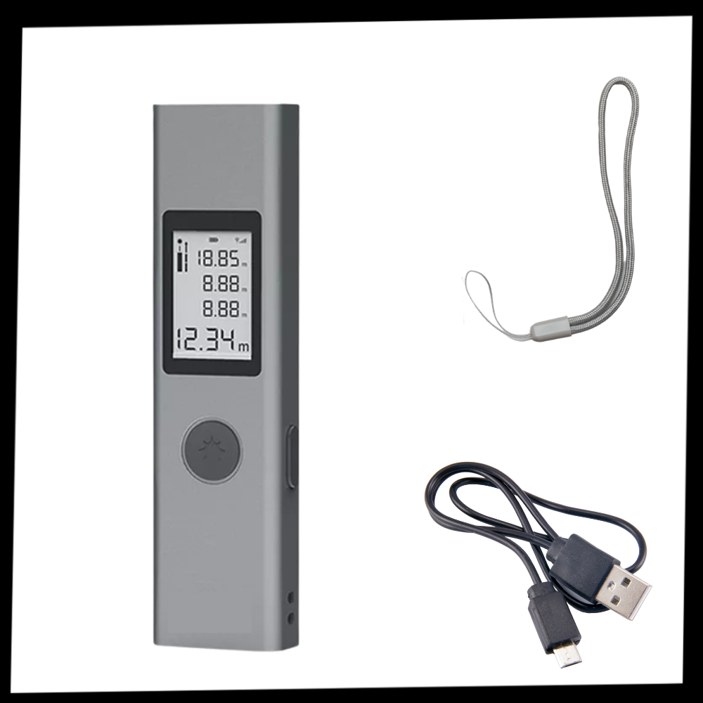 Intelligent digital avstandsmåler med laser