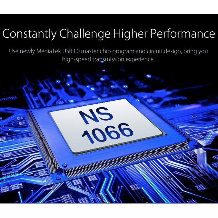 Norvo | ORICO 6518US3 USB 3.0 Type-B 2.5 / 3.5 Tommers Verktøyløs HDD Dockingstasjon Ekstern Lagringskabinett Harddiskboks (Svart)
