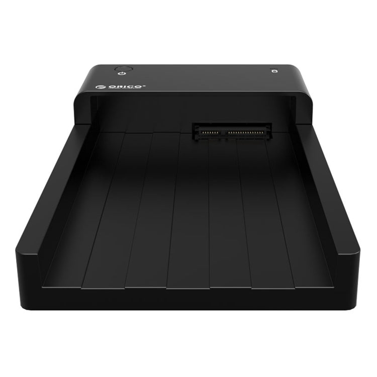 Norvo | ORICO 6518US3 USB 3.0 Type-B 2.5 / 3.5 Tommers Verktøyløs HDD Dockingstasjon Ekstern Lagringskabinett Harddiskboks (Svart)