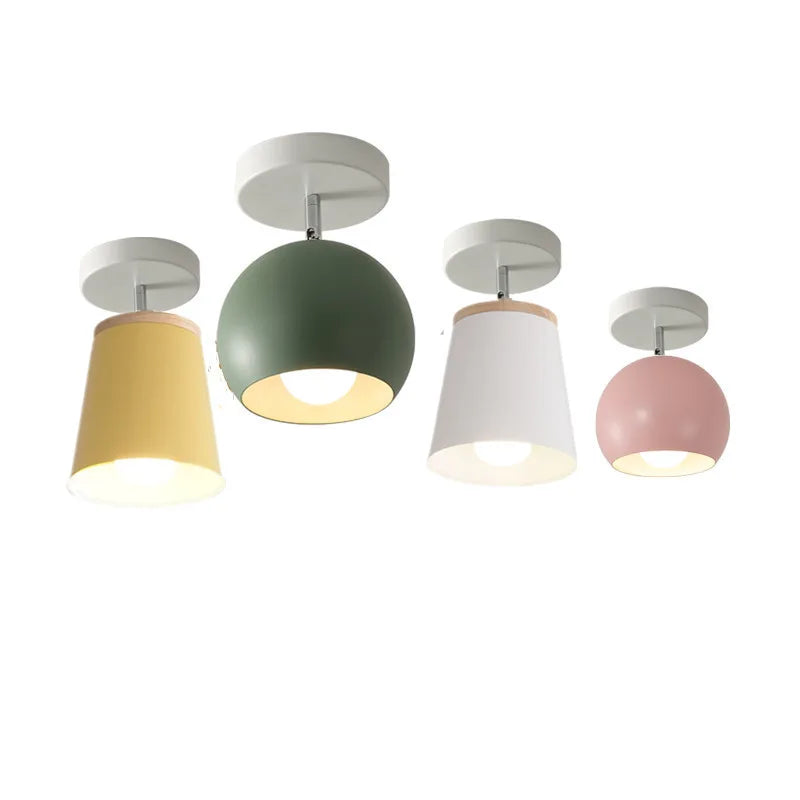 Moderne Macaron Taklampe - Skandinavisk Design for Stue & Gang