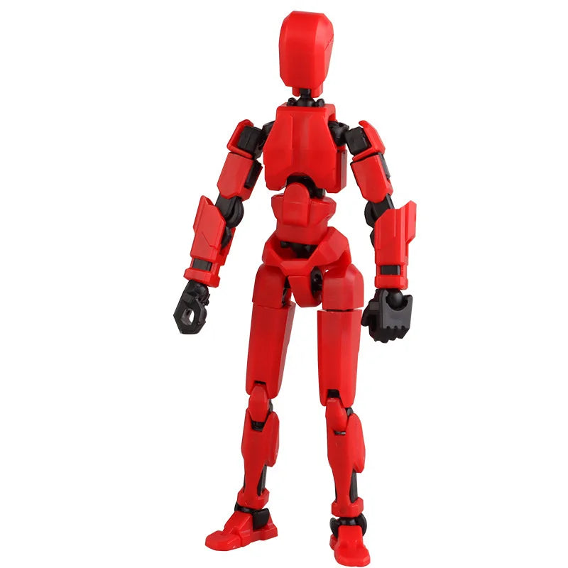 Norvo | 3D-printet mech actionfigur med flere leddbevegelser