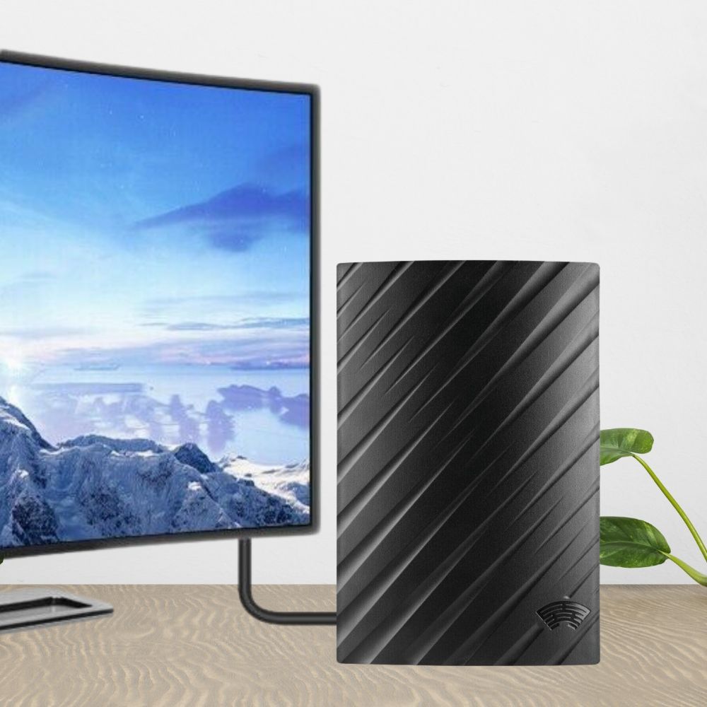 Rekke Innendørs HDTV 4K Digital Antenne 600 Miles