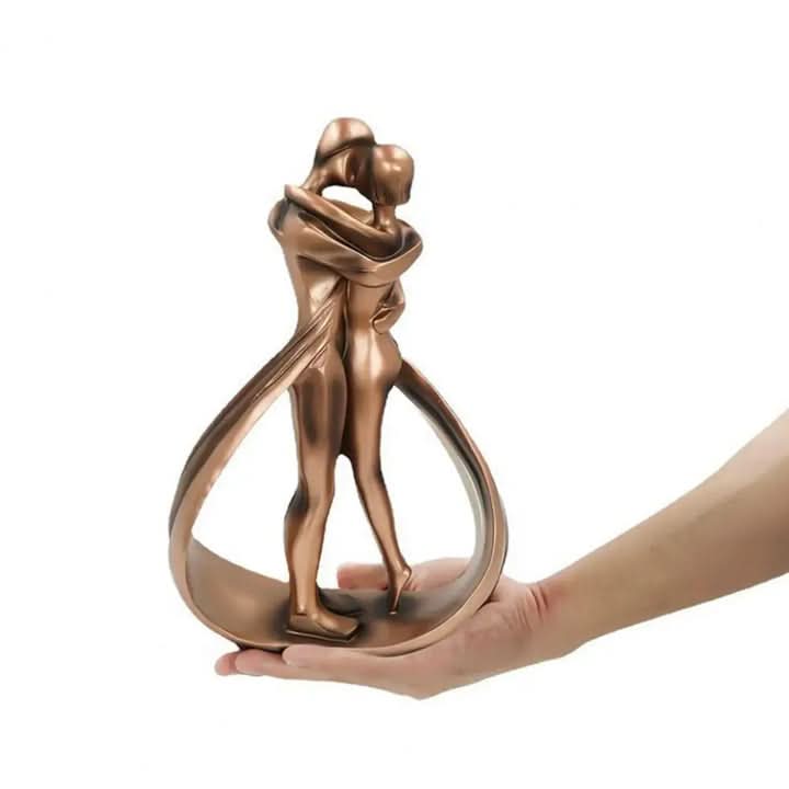 Norvo | Moderne Elskere Skulptur – Minimalistisk Par Dekor