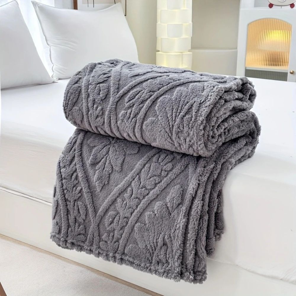 Norvo | Paris Weave Jacquard Fleece Teppe