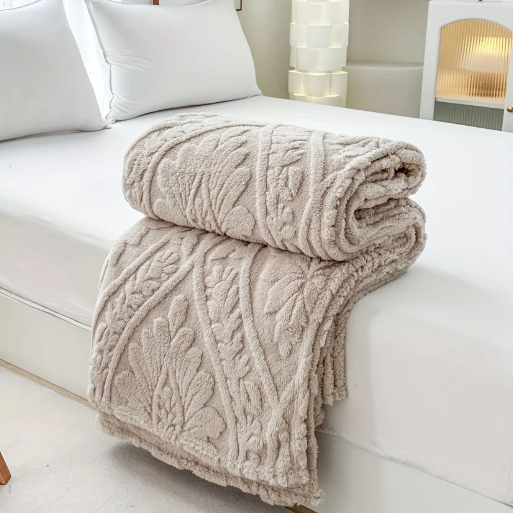 Norvo | Paris Weave Jacquard Fleece Teppe