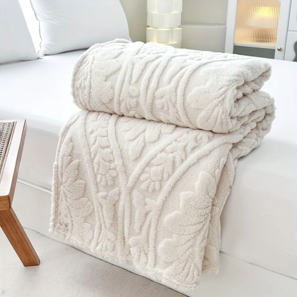 Norvo | Paris Weave Jacquard Fleece Teppe