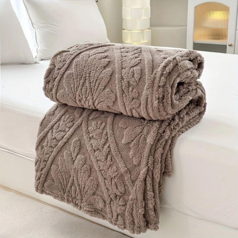 Norvo | Paris Weave Jacquard Fleece Teppe