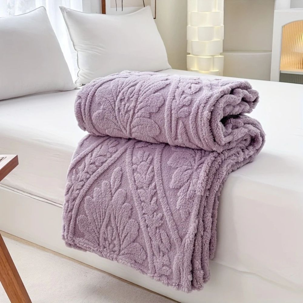 Norvo | Paris Weave Jacquard Fleece Teppe