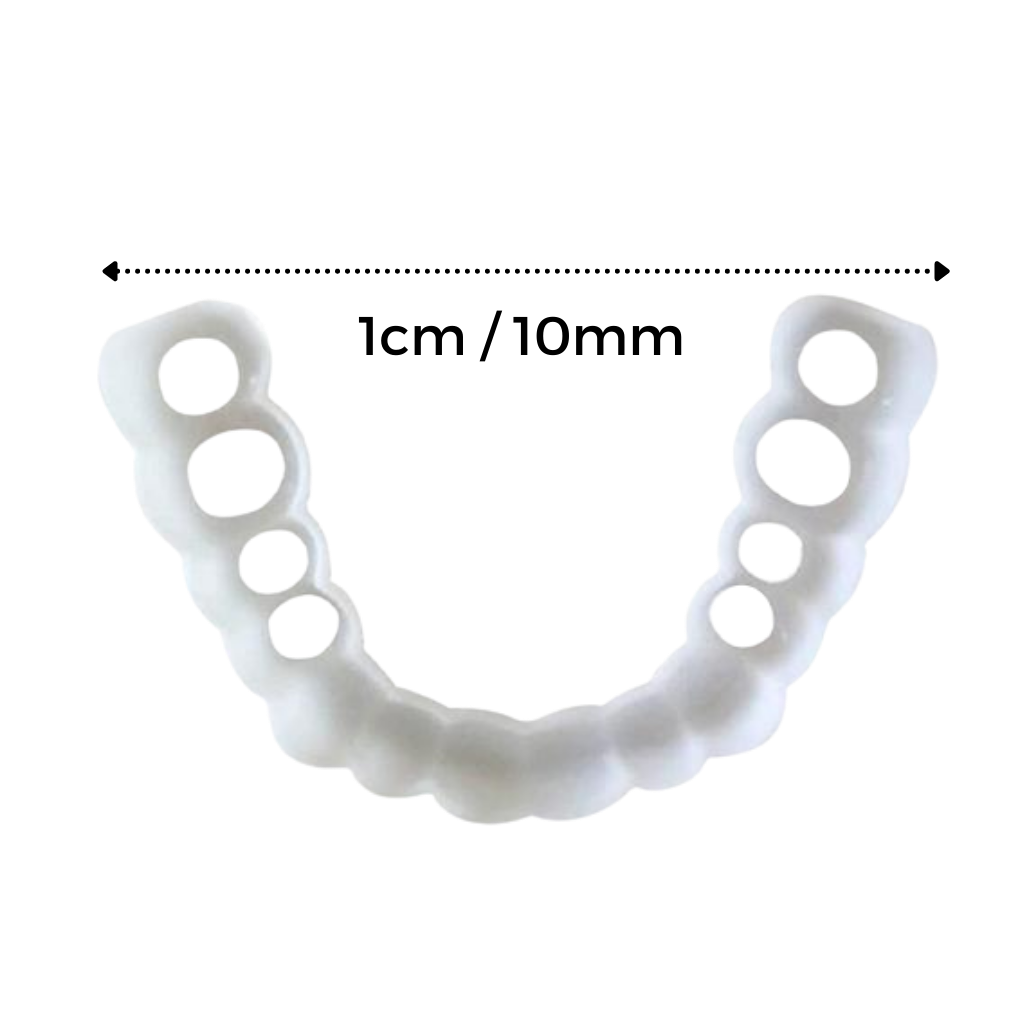 Perfekt smil tanndekning - komfortable finér