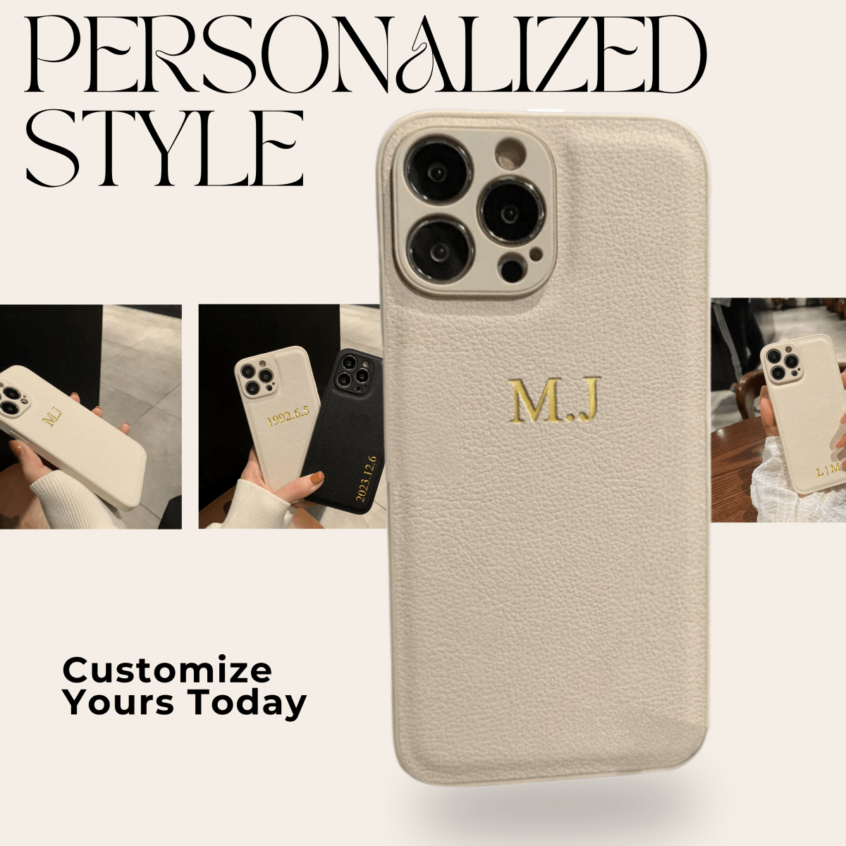 Norvo | Personliget Lærveske for iPhone 11–17 Pro Max