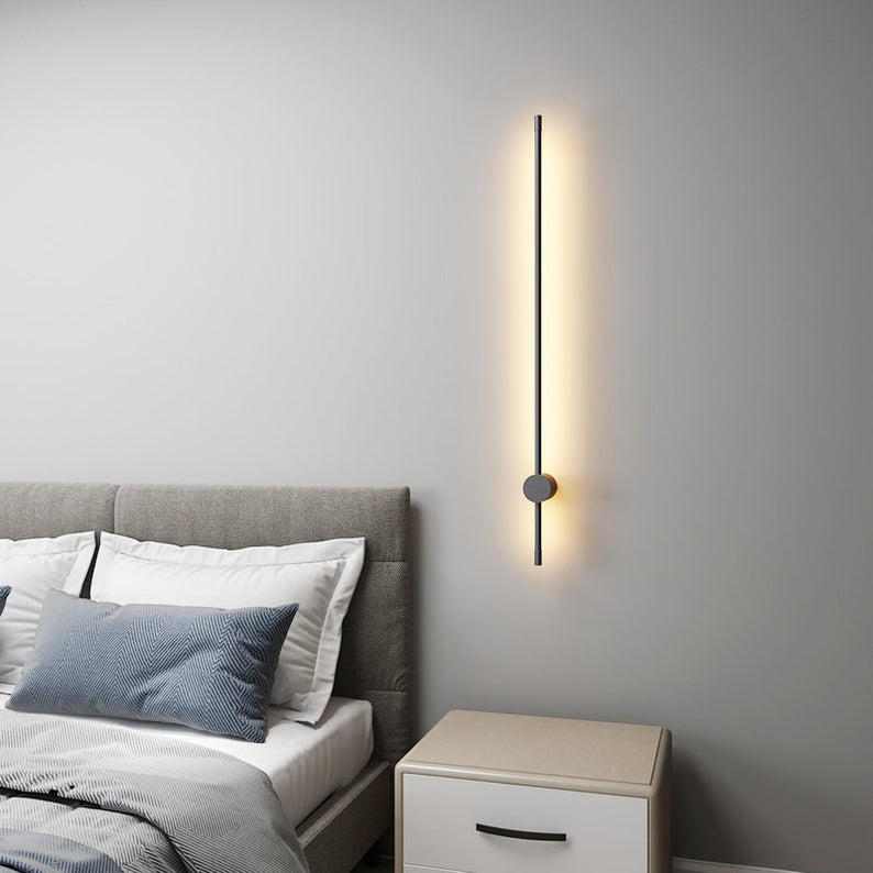 Norvo | Urban Moderne Minimalistisk LED Lineær Vegglampe