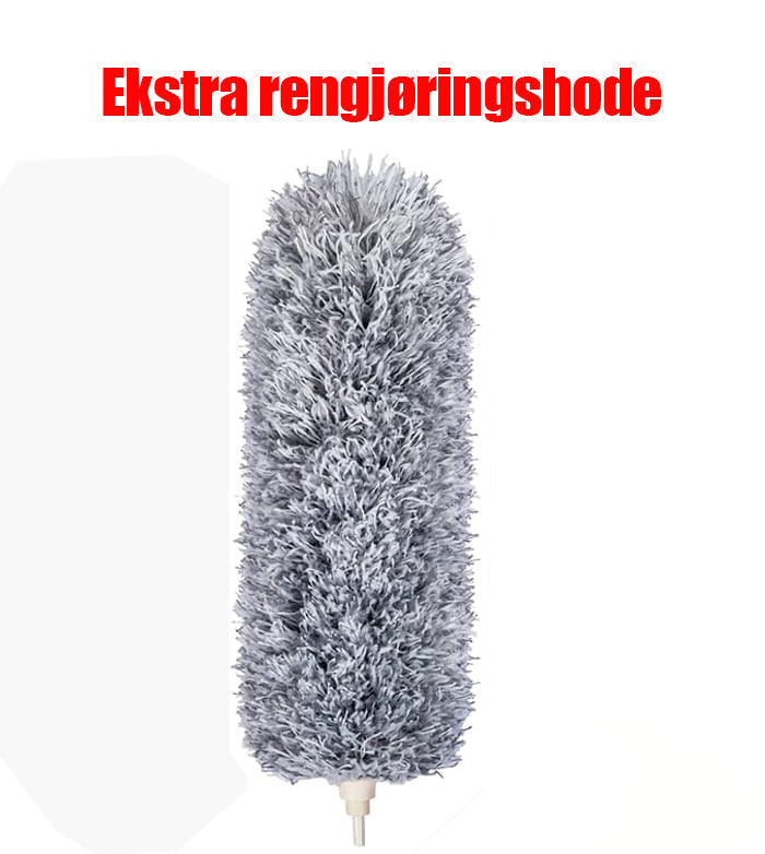 Norvo | Uttrekkbar og vaskbar, buet støvkost i mikrofiber