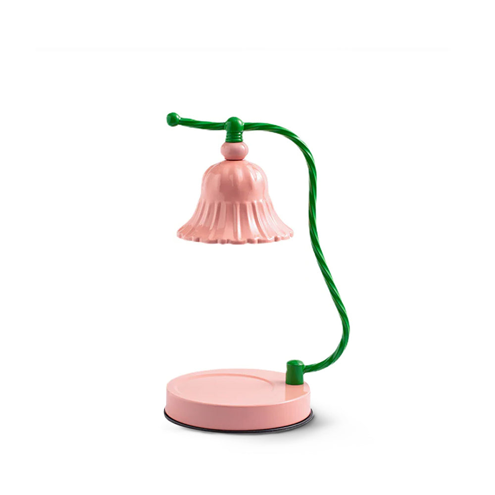 Norvo | BloomAura – Sjarmerende Rosa Glassbordlampe