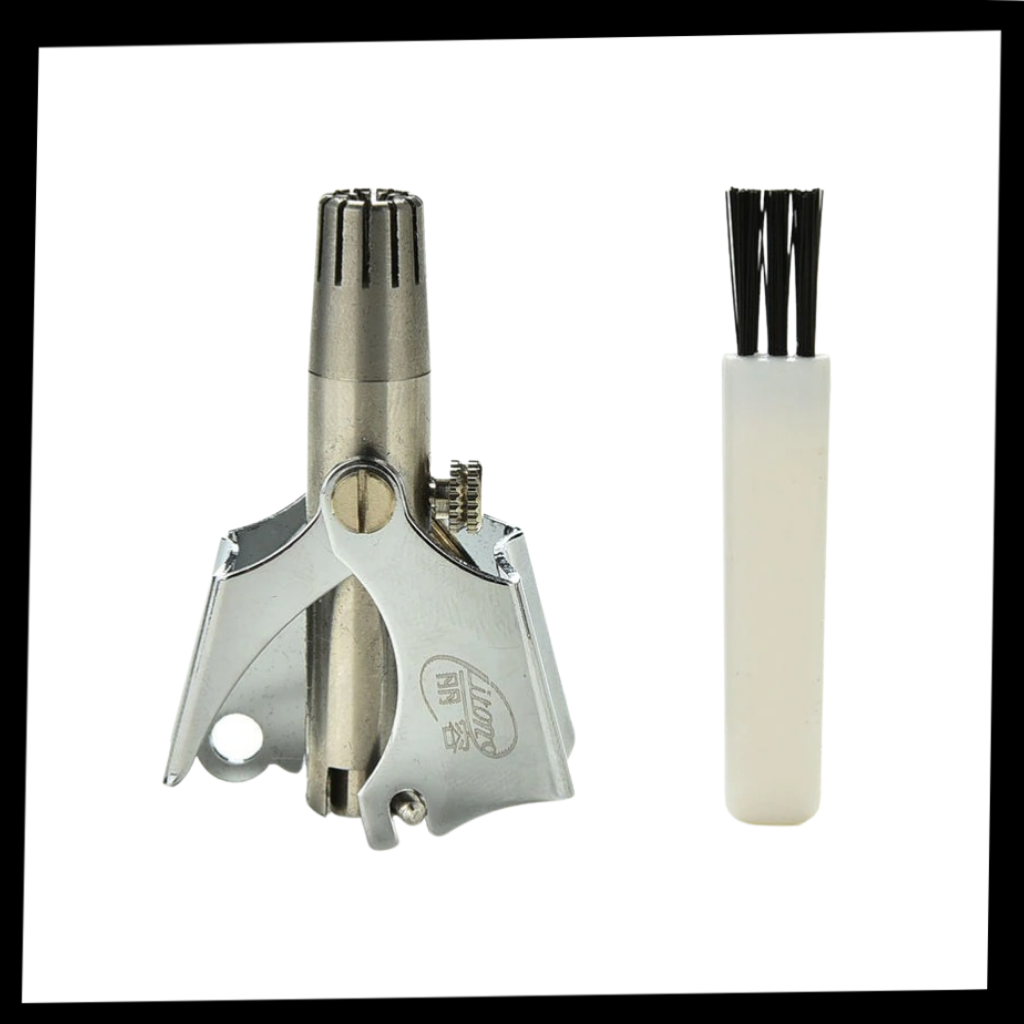 Bærbar manuell nesehårtrimmer