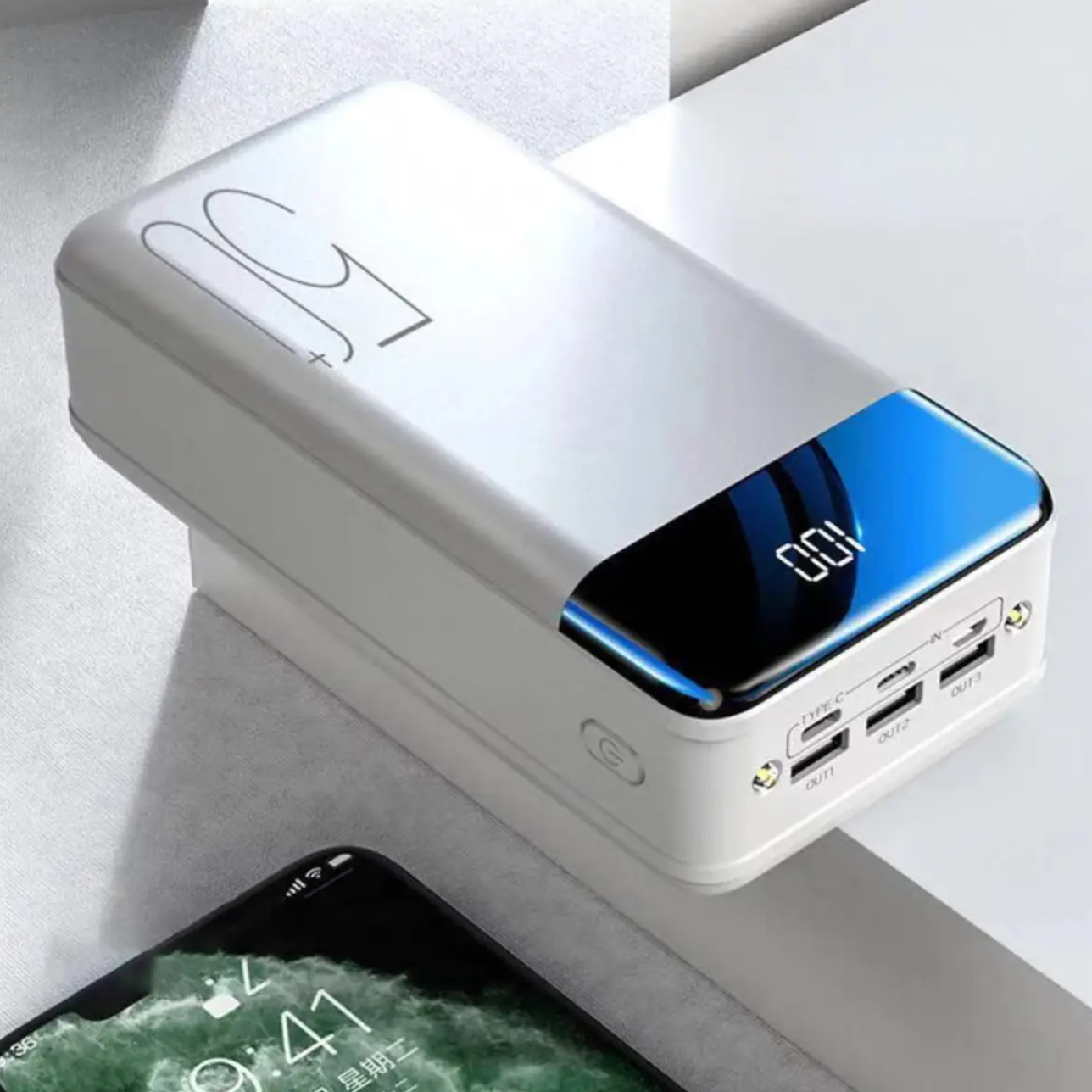 Norvo | Ultra-Powerbank med 100,000 mAh for maksimal energi og hurtiglading