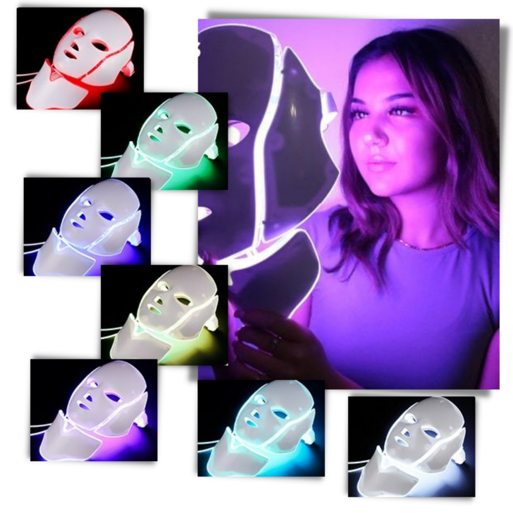 Profesjonell LED foton lysterapimaske
