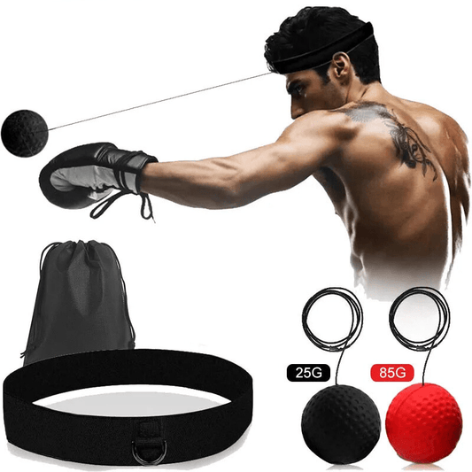 Norvo | PunchPro – Refleksball for boksingstrening & reaksjonsforbedring med 2 treningsballer