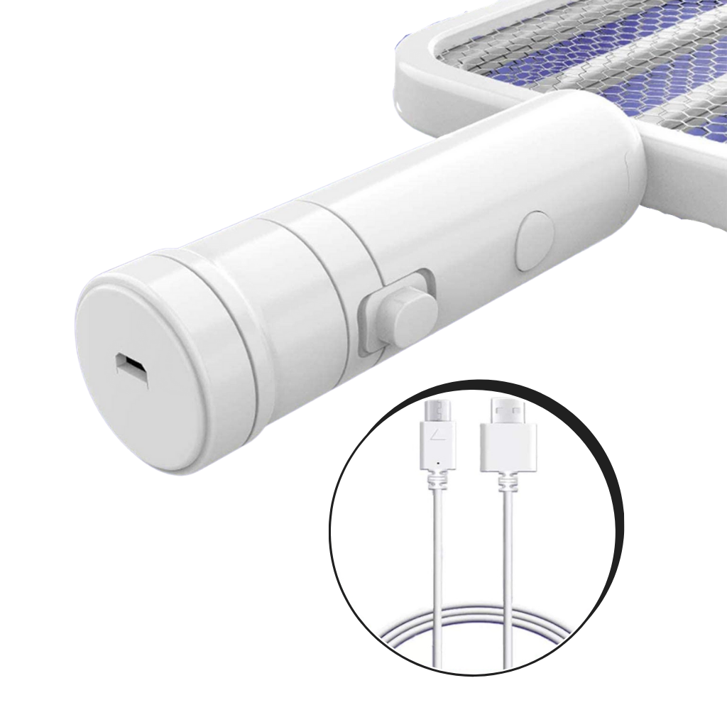 Oppladbar elektrisk LED-myggsmekker