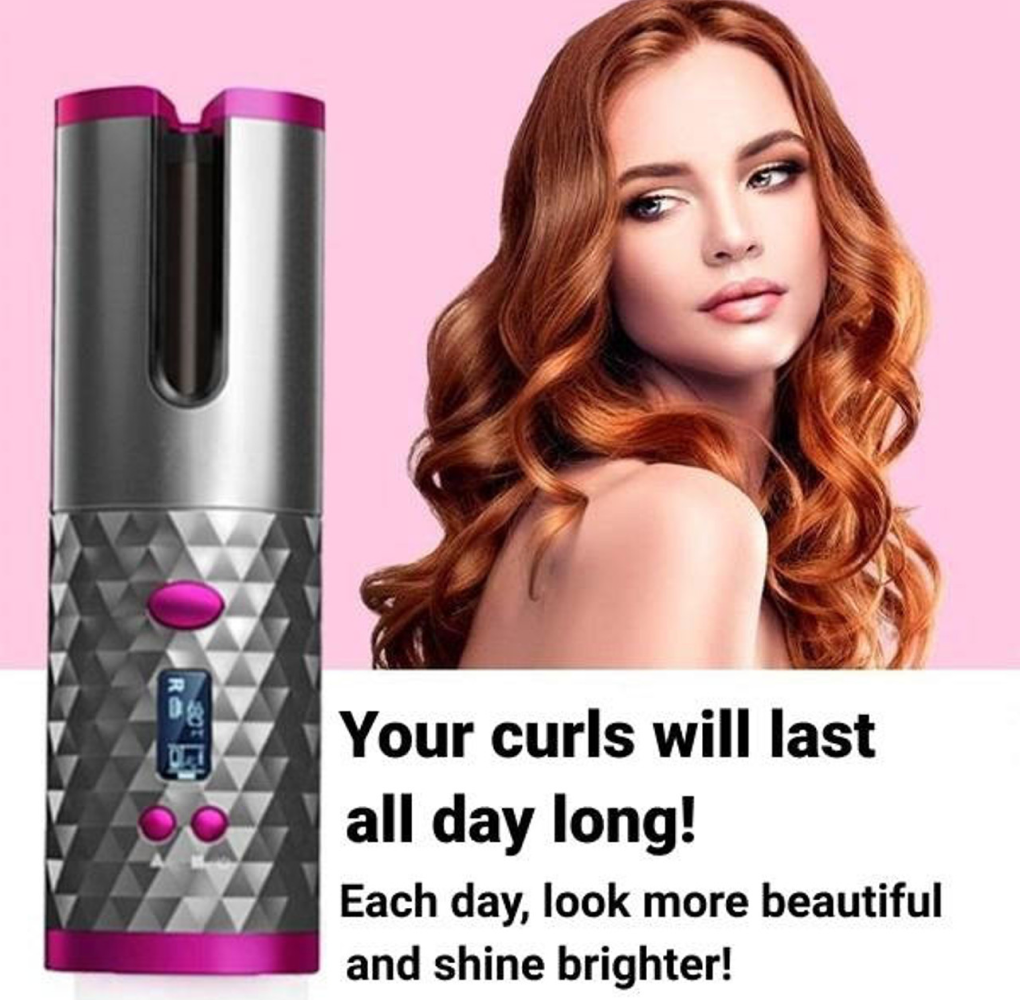 Norvo | Automatisk Selvroterende Hårkrølleren Krølltang