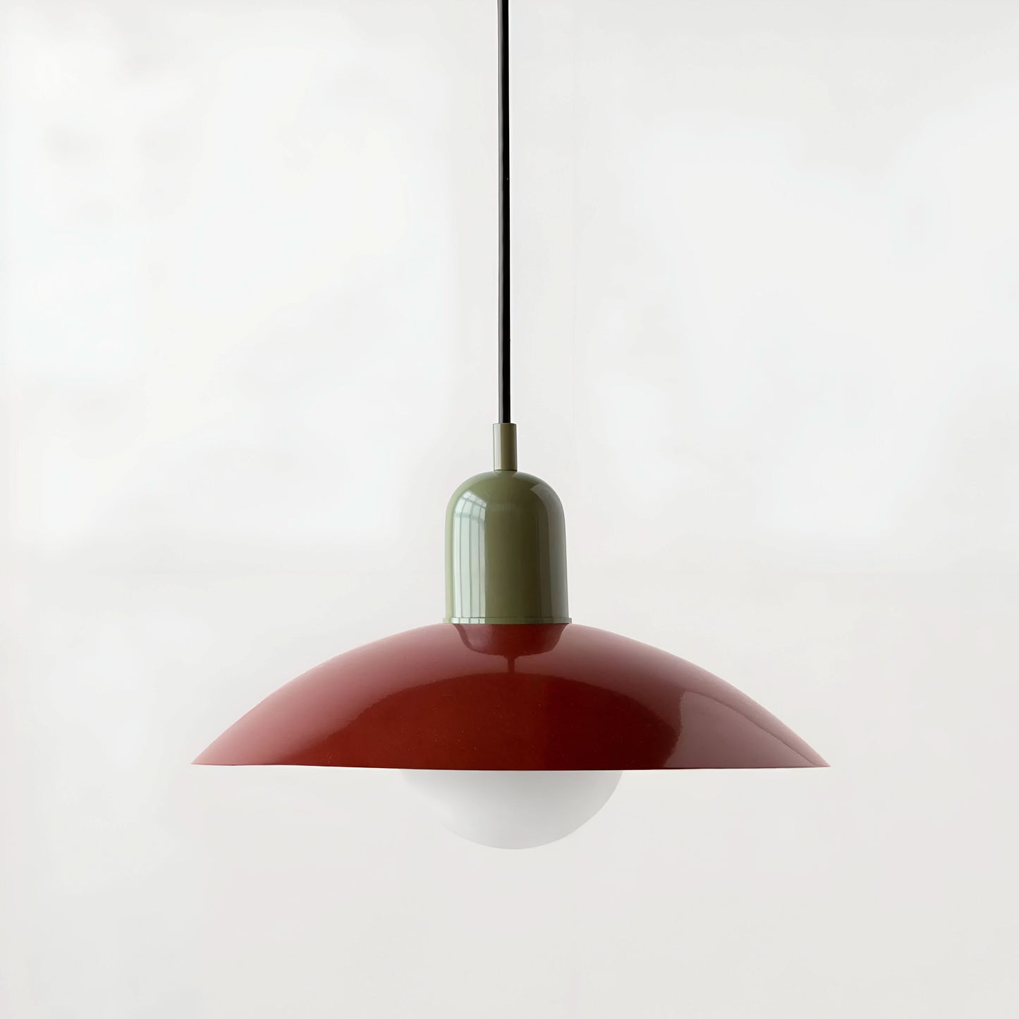 Norvo | Moderne Macaron Bauhaus Pendellampe – Jernskjerm