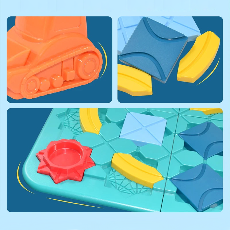 Norvo | LogiMaze Brett | Stimuler kreativitet og logisk tenking - Montessori puslespillspill